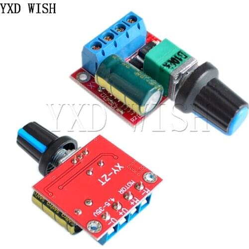 5A 90W PWM 12V DC Motor Speed Controller Module DC-DC 4.5V-35V Adjustable Speed Regulator Control Governor Switch 24V