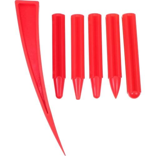 6pcs Repairing Car Dent Tool Car Dent Removal Wedge Tools with Leveling Pen
