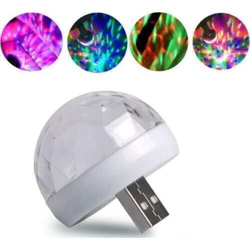 Car USB LED Light Mini Colorful Light Atmosphere Lamp for Cadillac ATS BLS CTS XT4 XT5 ATSL XTS STS SRX Escalade
