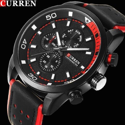 2017 CURREN Stylish Watch Men Luxury Brand Mens quartz-watch Waterproof Clock Men Wrist watches Relogio Masculino reloj hombre