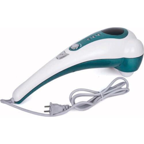 Dolphin Electric Massager Infrared Heating Stick Full Body Electronic Massage Head Stress Release Relax Vibration Care