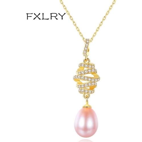 FXLRY Pearl Necklaces For Women