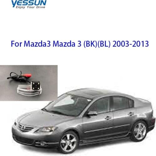 Yessun car rear camera For Mazda3 Mazda 3 BK /BL 2003-2013 AHD1280*720P license plate camera/trajectory dynamic rear camera/car