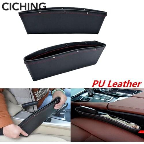 Car Seat Gap Pocket Leak-Proof Storage Box Bag FOR hyundai i20 bmw e36 jeep wrangler mazda 3 accessories Reno Duster peugeot 206
