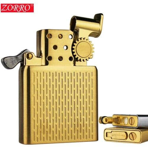 Zorro Kerosene Lighter Insert Repalcement Windproof Suitable for Universal Lighters Inner Parts Smoking Accessories