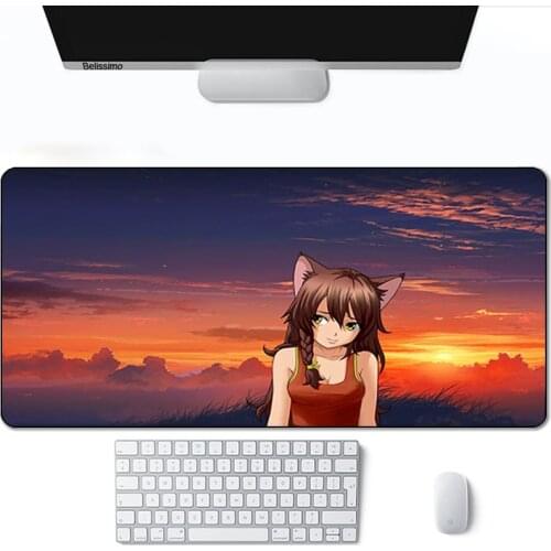 Mouse Everlasting Summer Company Mat For Pc Gaming Anime Sexy Keyboards Accessories Carpet White Computer Desk Gamer Table Pads