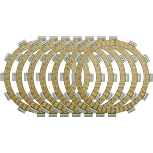 7pcs Motorcycle Paper Base Clutch Friction Plate Set for SUZUKI DR350 SV400 GSX750 RGV250 Gamma DR SV GSX RGV 350 400 750 250