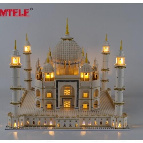 MTELE Brand LED Light Up Kit For Creator Taj Mahal Compatible With 10256