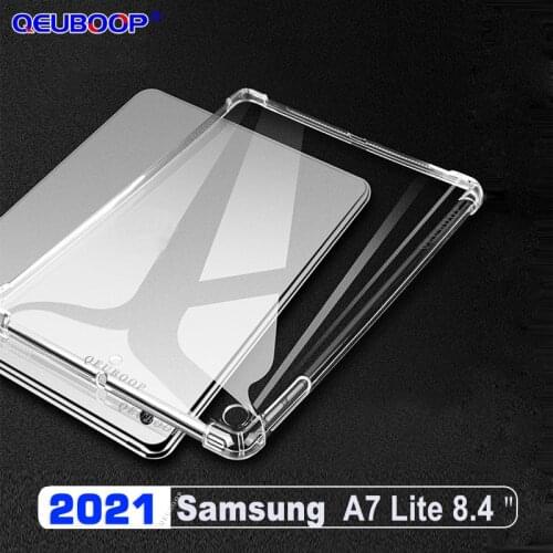 Transparent Tablet case For Samsung Galaxy Tab A7 10.4 2020 Drop Resistant Cover For Samsung A4 SM-T500 T505 T507 slim Back case
