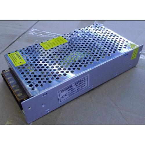 [Seven Neon]Free shipping 5pcs two years warranty high quality metal 110/220V-DC5V 10A 100W power adaptor