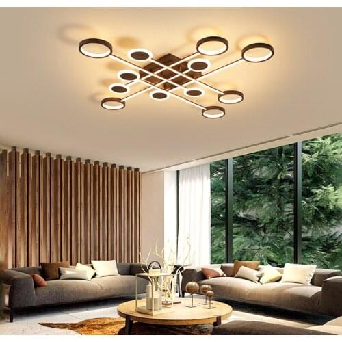 Led ceiling lamp For Living Room Bedroom Study Room Home Deco AC85-265V Modern White surface mounted Ceiling Lamp