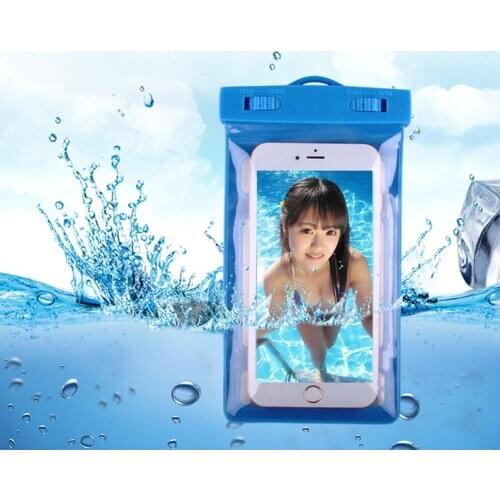Universal Waterproof Bag Case for Phone Luminous PVC Swimming Bags Underwater Phone Case wimming Waterproof Bags