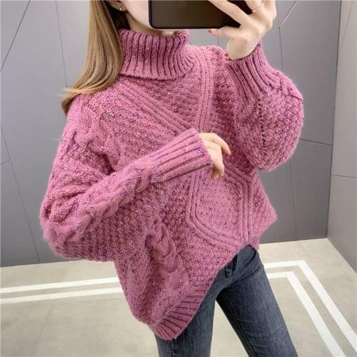 Room 191065, 5 rows under 5] will take two lapel diamond twist yarn pullovers. 66