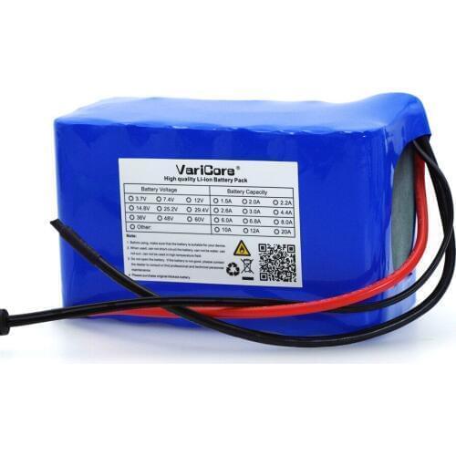 VariCore 24V 6 Ah 7S3P 18650 Battery 29.4 v 6000mAh 250W BMS Protection Electric Bicycle Moped /Electric/Li ion Battery Pack