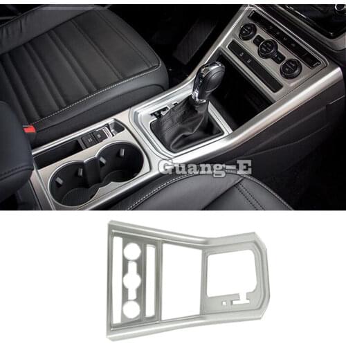 For VW Volkswagen Touran L 2016 2017 2018 2019 inner middle handbrake Gear Panel Shift Stall Paddle cup switch frame lamp trim