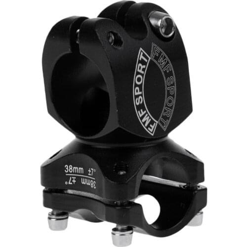 MTB Road Bike Riser Bar Handlebar Stem 7° Bicycle Short Stem 25.4mm/31.8mm