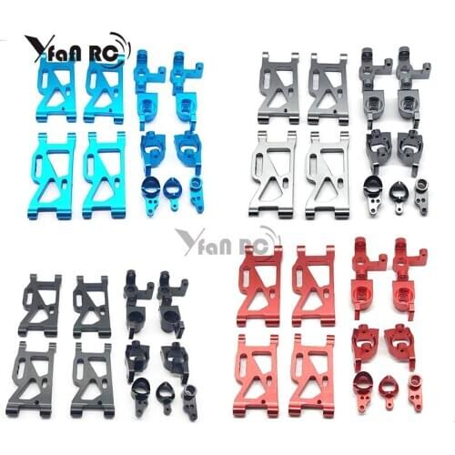WLtoys 1:14 144001 RC car upgrade Spare parts metal tires Swing arm C Seat Combiner Steering cup rear Wheel Seat free shipping