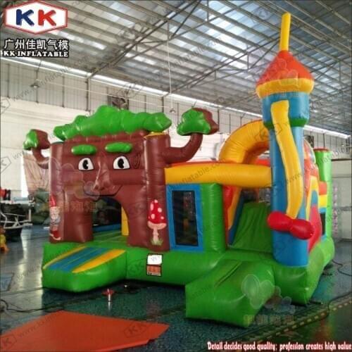 Residential Inflatable Jumping Castle for Family Use, Halloween Bounce House Combo Inflatable