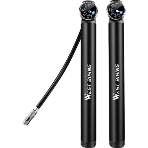 120PSI Smart Electric Bicycle Pump With Hose Pressure Gauge USB Recharge Portable MTB Road Bike Tire Air Pump Cycling Inflator