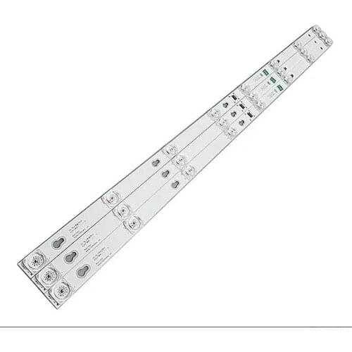 3set=9pcs LED backlight strip for Toshiba 40l2600 L40d2900f 40d2900 L40S4900FS L40S4900