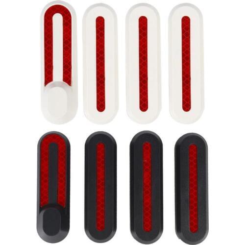 4pcs Scooter Front Rear Wheel Tyre Cover Hubs Cap Protective Shell Case Sticker Decals For Xiaomi M365 Electric Smart Scooter
