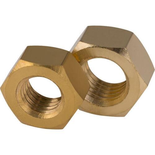 Manufacturers straight gb6170 copper hex nut copper nut copper nut screw cap m10 m20 5PCS