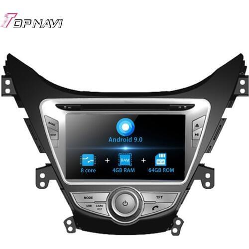 8'' Octa Core Android 9.0 Car GPS Navigation For HYUNDAI ELANTRA/MD 2011- Stereo Autoradio Car Radio DVD Multimedia Audio 2 Din