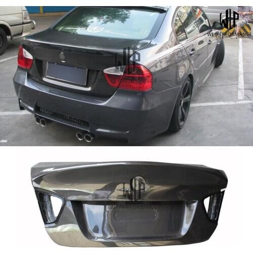 Free Shipping E90 M3 CLS Style High Quality Carbon Fiber Rear Trunk Hood Car Body Kit For BMW 3 Series E90 320i 328i 335i 05-08