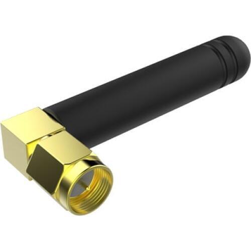 Black Signal Booster 433mhz Small For Wireless Module Rubber Duck Antenna