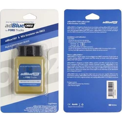 Adblue Emulator For EURO 4/5/6 For Benz For Scania Truck AdBlueobd2 Emulator Box For RENAULT/FORD/DAF Ad Blue OBD Emulator