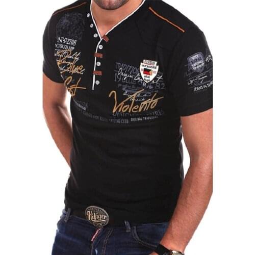 GIOVANBBELEOM/吉梵贝仑 Men's T-shirts With Inscriptions