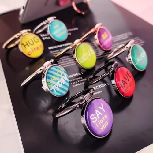 Finger Ring Holder Universal 360 Rotation Finger Phone Stand Ring bracket Phone buckle ForHuawei Foriphone ForXiaomi Ring buckle