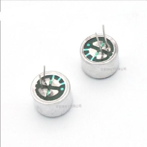 9767 microphones microphone 9.7*6.7mm The recording head 9.7x6.7mm The sensitivity of 58 electret microphone