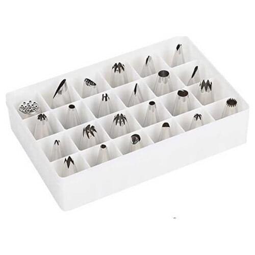 Iles Gourmet 24'lü Cream Lamp Holder Set