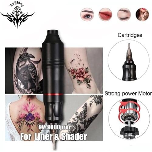 New Professional Rotary Tattoo Pen Machine Quiet Swiss Motor Tattoo Gun Permanent Makeup Machine For Tattoo Artists and Beginner