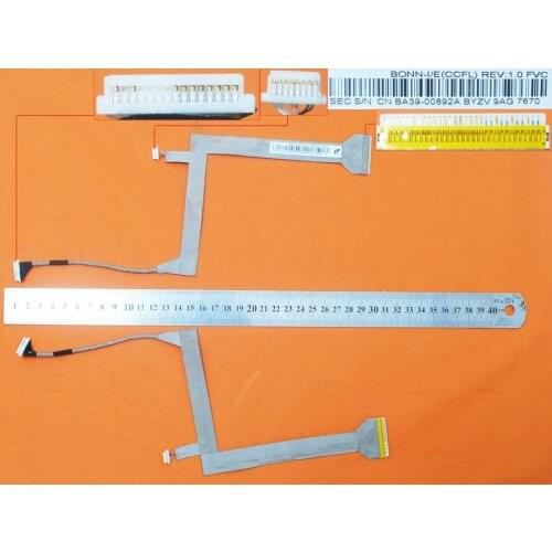 New Laptop LCD Cable For SAMSUNG R518 R520 R519 R522 PN: BA39-00892A Screen LVDS Connector