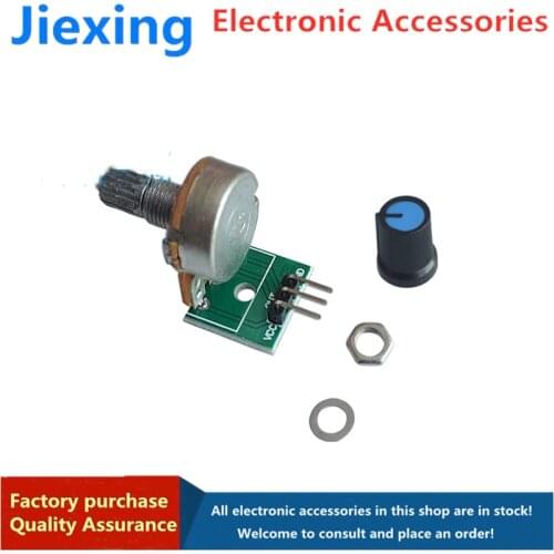 5PCS 10K resistance potentiometer module adjustable resistance module single-turn adjustable analog output 0-5V voltage