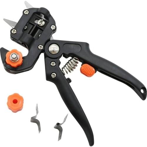 Garden Tools Grafting Transplanting PLANT Pruner Chopper Vaccination Cutting Tree Shears Machine 2 Blade Pruning Pliers