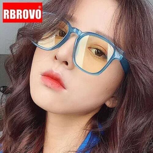 RBROVO Vintage Sunglasses Women Square Women Sunglasses Retro Brand Designer Sunglasses Women Ocean Lens Glasses Gafas De Hombre