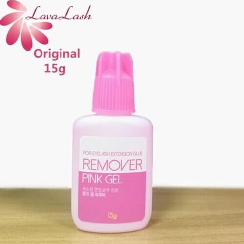 Korea Pink Gel Remover For Eyelash and Eyebrow Extensions Glue 15g eyelash extensions glue remover False eyelash makeup tools