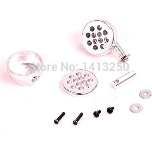CNC light bucket set TS-H85120-2 for baja parts ,sliver and orange choose with free shipping