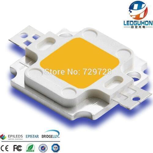 Warm white 10w full spectrum leds cob(R1C type)