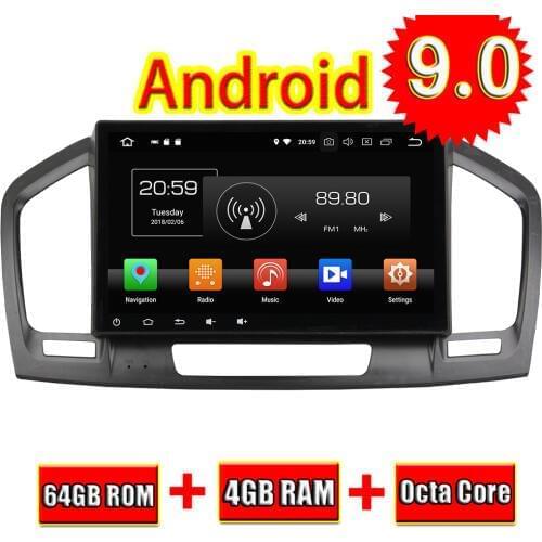 Topnavi Octa Core Android 9.0 Car Multimedia Player For Opel Insigina 2009 2010 2011 2012 Audio Radio Stereo 2DIN GPS Navigation
