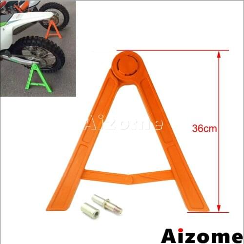 Universal Dirt Bike 14mm 18mm Support Side Stand Triangle Kickstand For Honda Kawaski MX SXF SX XCW XC EXC XR CRF KX KLX