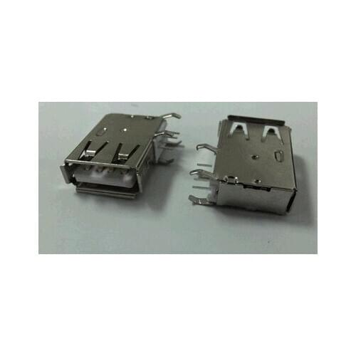 USB-A surface mount type A male foot patch SMT chip USB 4P USB socket USB interface free shipping