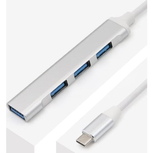 USB C HUB Type C to 3x USB 2.0 + USB 3.0 Adapter For Laptop Mobile Phone Tablet