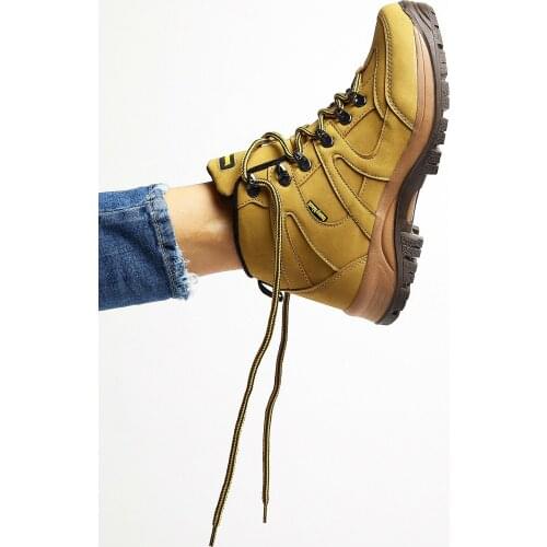 Women Summer Trekking Boots Platform Shoes High Heels Luxury Designer 2021 Camel and Black Ankle Made in Turkey