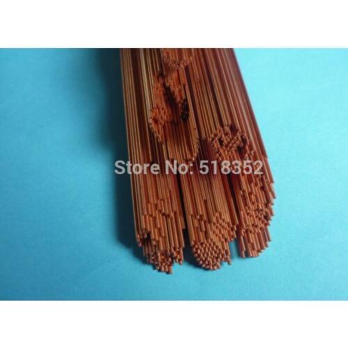 2.8mmx500mm Single Hole Ziyang Copper Electrode Tube for EDM Drilling Machines