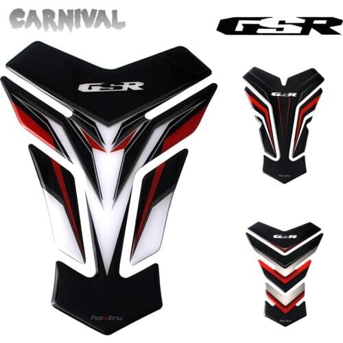 For Suzuki GSR GSR250 GSR400 GSR600 GSR750 3D tank pad protector for motorcycle stickers