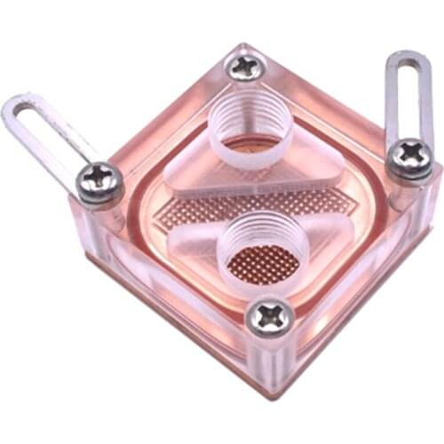 Chipset Waterblock Computer Water Cooling Acrylic Transparent General Northbridge Block for Computer CPU Block